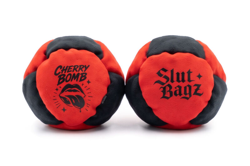 Cherry Bomb 8-Panel Footbag