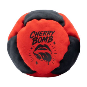 Cherry Bomb 8-Panel Footbag - Image 3