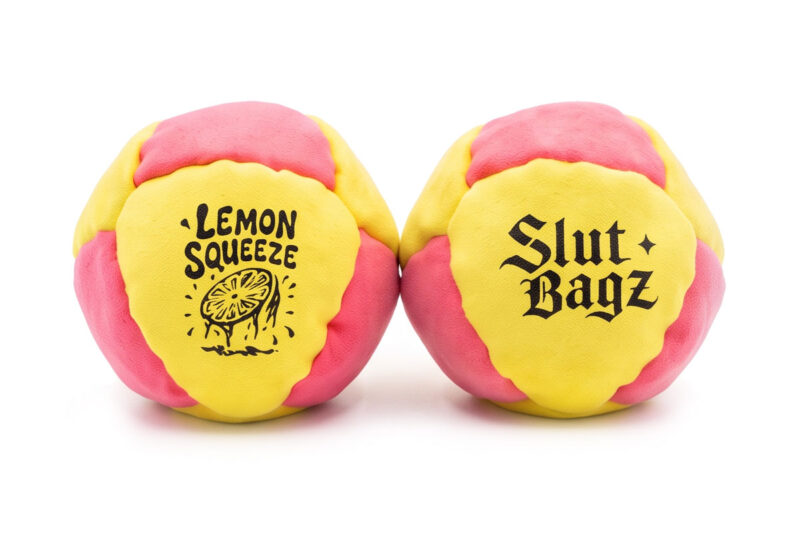 Lemon Squeeze 8-Panel Footbag